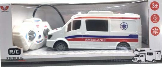 Voiture ambulance teleguide