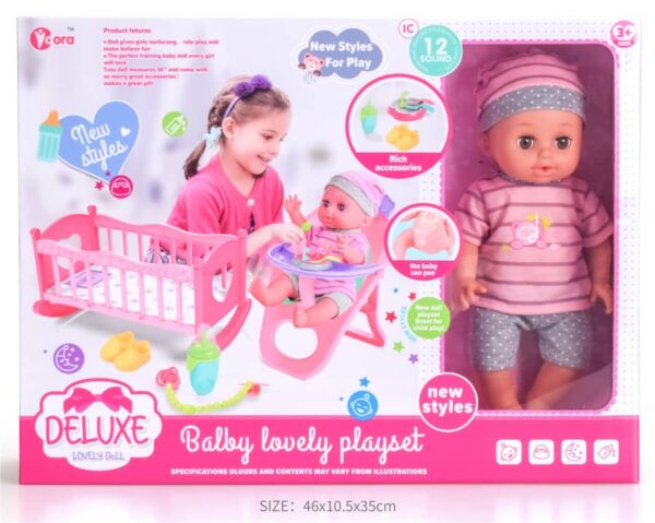 Coffret Deluxe Poupée Amusante