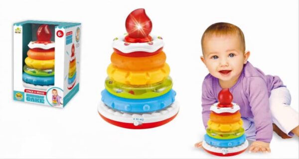 Gâteau Musical Coloré Bébé