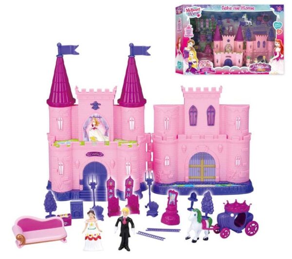 Château de Princesse Magique Lumineux