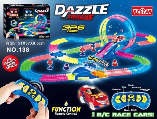 Dazzle Tracks Circuit Lumineux