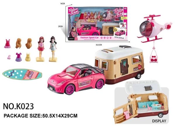 Ensemble Fashion Travel Voiture et Camping