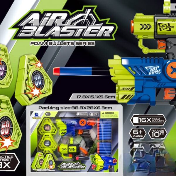 Air Blaster fusil à fléchettes mousses