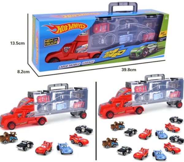Garage mobile Hot Wheels camion