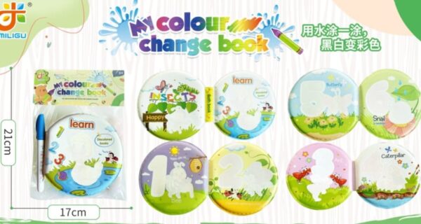 Livre Magique Changement de Couleur