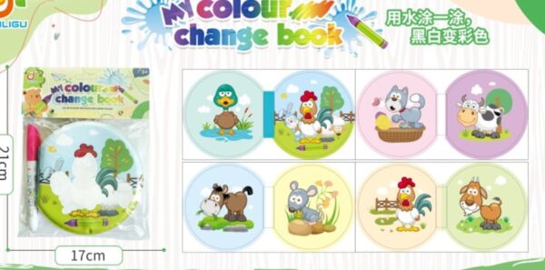 Livre Magique Changement Couleur