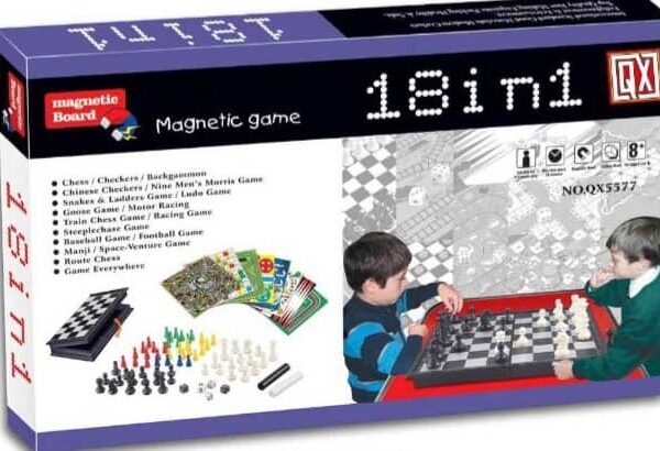 Jeu magnétique éducatif 18 en 1