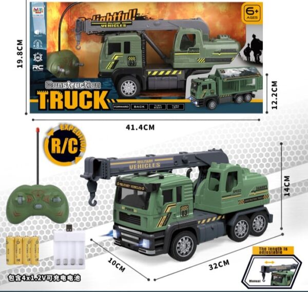 Camion destruction télécommandé Hahftfull