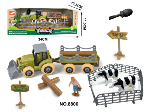 Camion Ferme Jouet Démontable Enfants