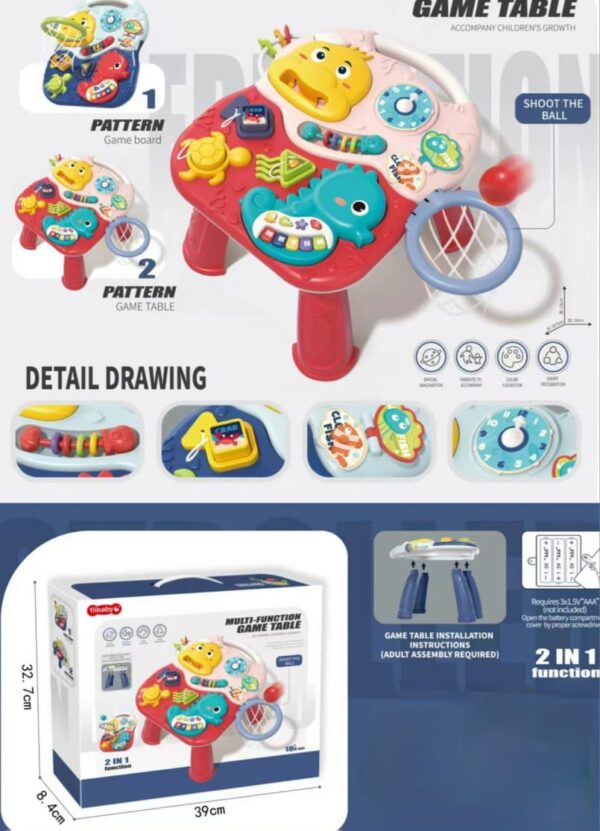 Table de jeu multifonction Ittaby