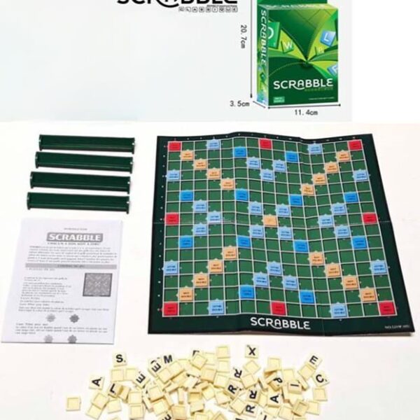 Jeu de lettres classique Scrabble