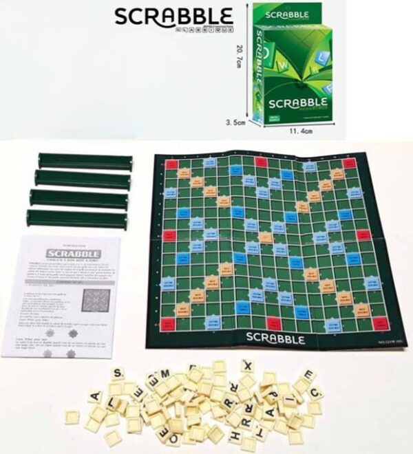 Jeu de lettres classique Scrabble