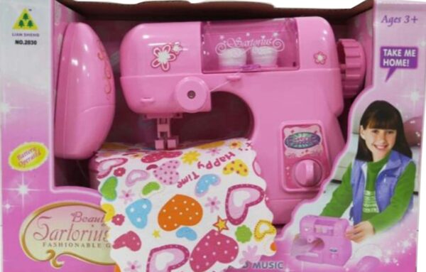 Machine à coudre Tarlorine rose enfants
