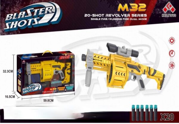 Blaster Shots Revolver M32