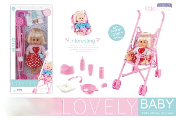 Poussette Lovely Baby pour enfants