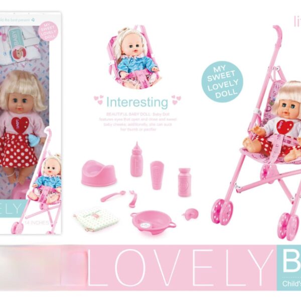 Poussette Lovely Baby pour enfants