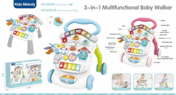 Trotteur Multifonctionnel Kids Melody