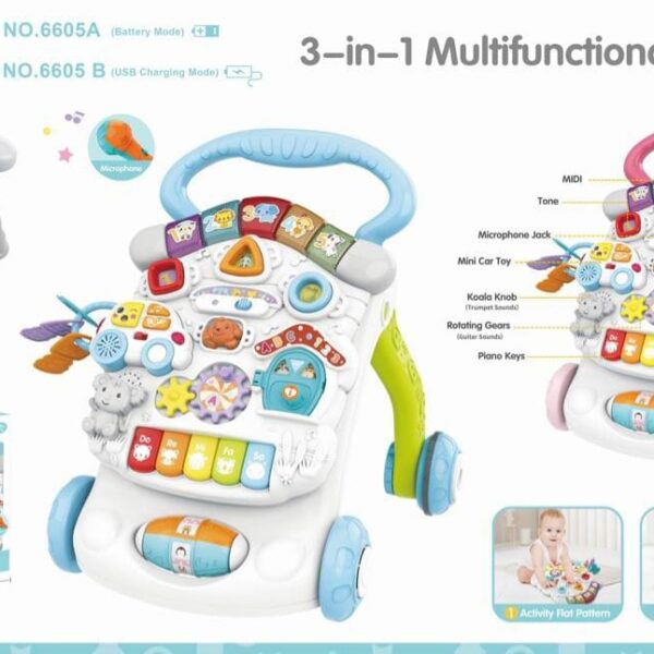 Trotteur Multifonctionnel Kids Melody