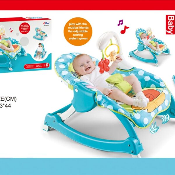 Fauteuil à bascule musical bébé