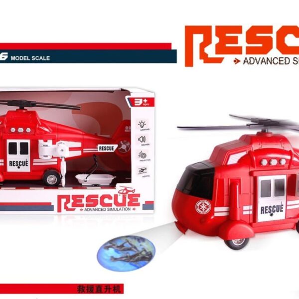 Hélicoptère Rescue Simulation Avancée