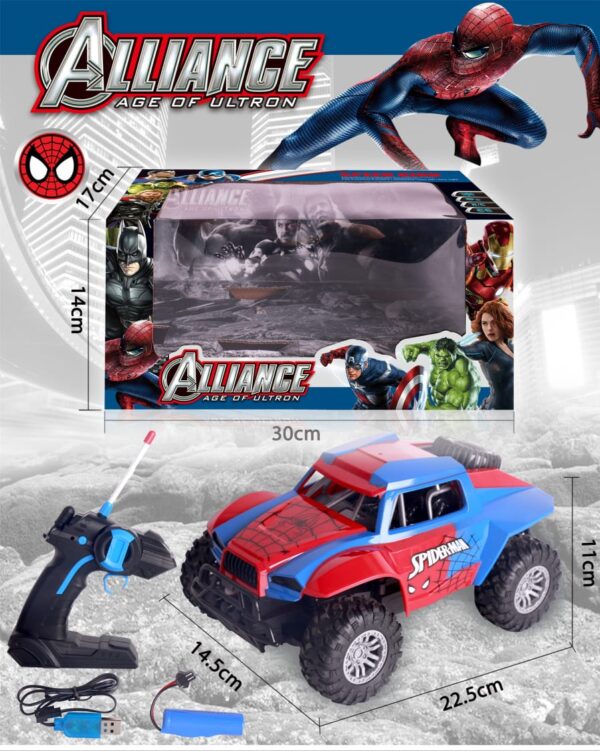 Voiture télécommandée Spiderman Alliance