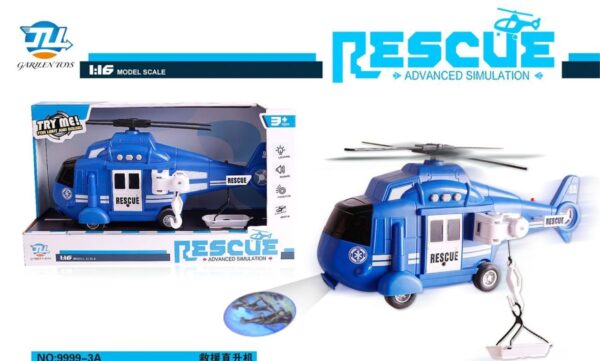 Hélicoptère Rescue Simulation Avancée