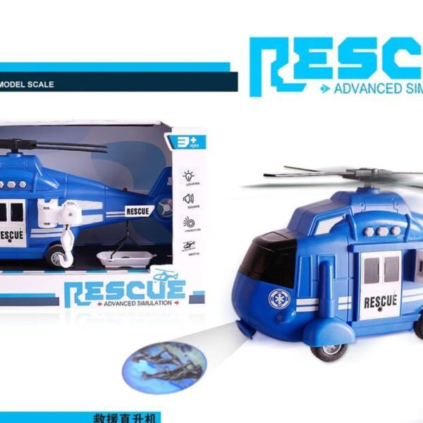 Hélicoptère Rescue Simulation Avancée