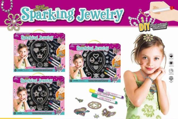 Kit Bijoux Scintillants à Peindre