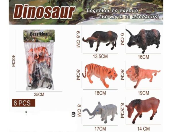 Ensemble Bestking Animaux et Dinosaures