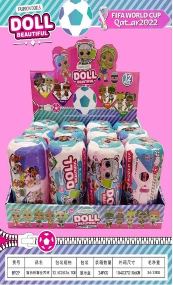 Poupées Mode Beautiful Dolls Football