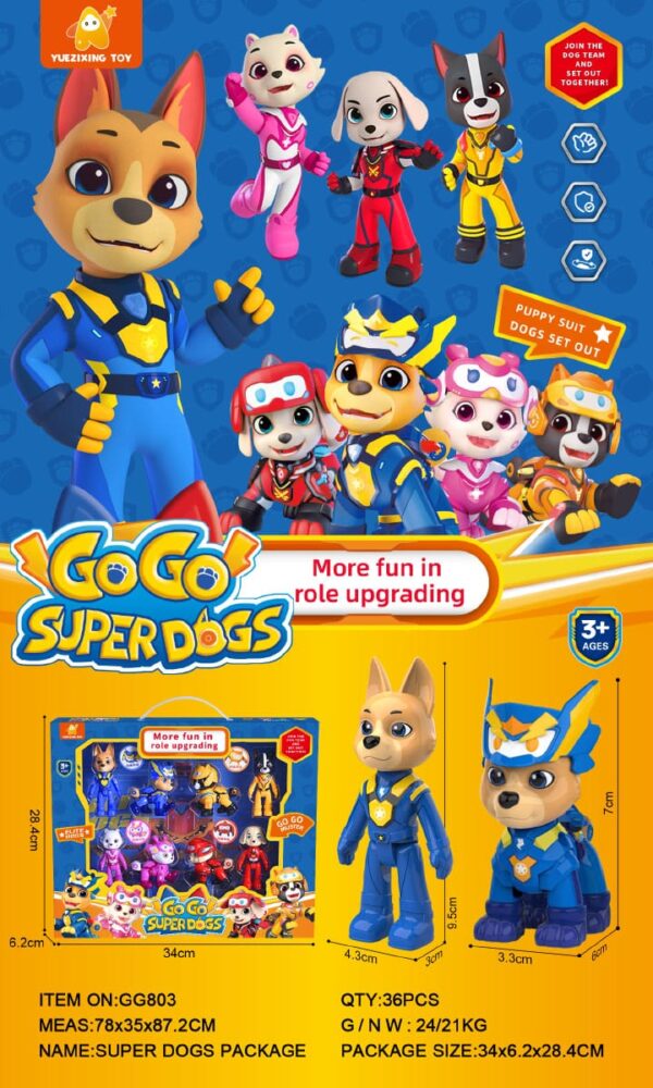 Super Chiens Héros Aventure Pack
