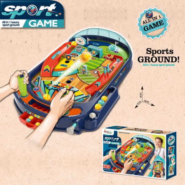 Terrain de jeu sportif multifonction