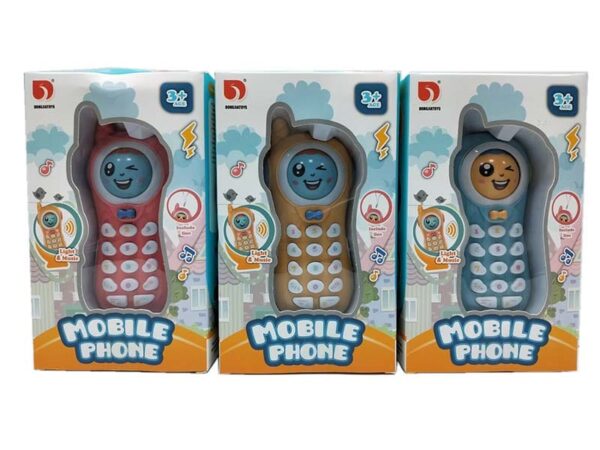 Téléphone mobile souriant pour enfants