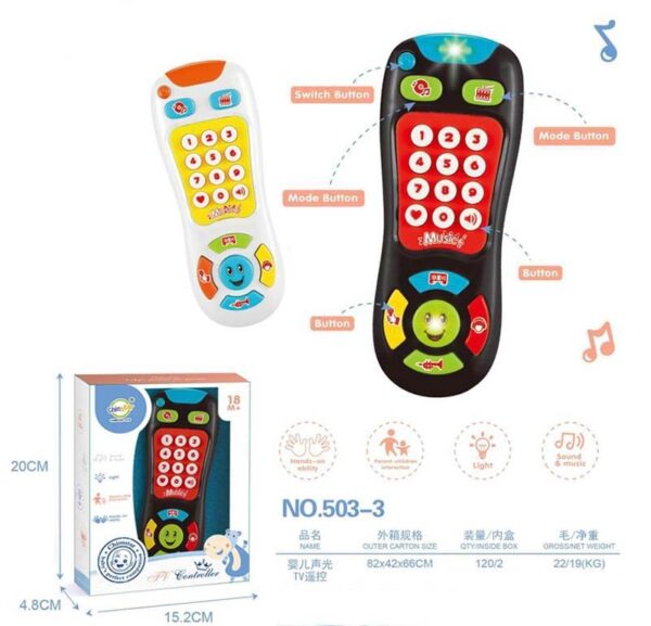 Télécommande éducative bébé musique