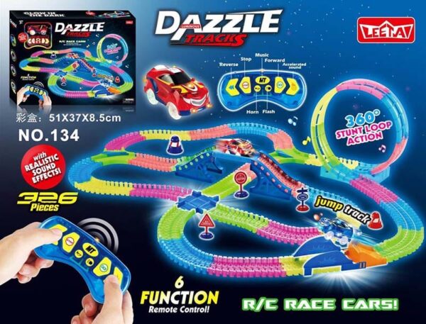 Dazzle Tracks Circuit Lumineux Voitures