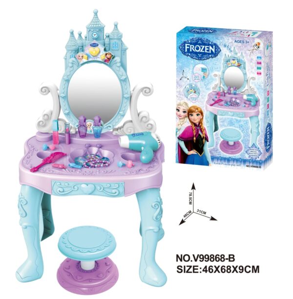 Coiffeuse Enchantée Frozen Enfants