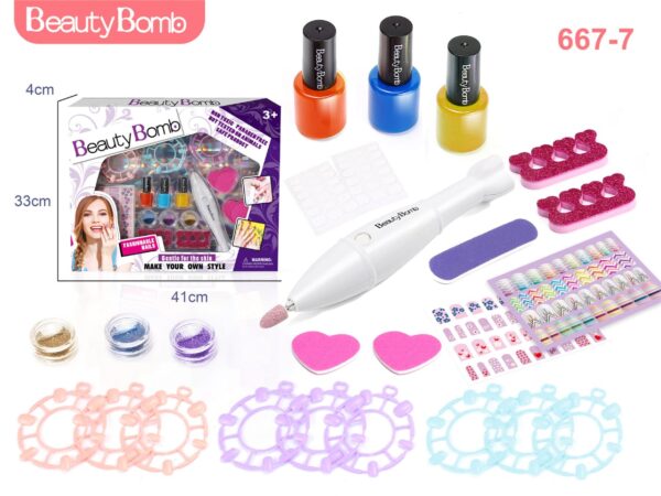 Kit Manucure Beauty Bomb Enfant