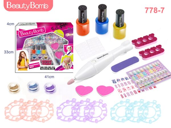 Kit Manucure Beauty Bomb Enfant