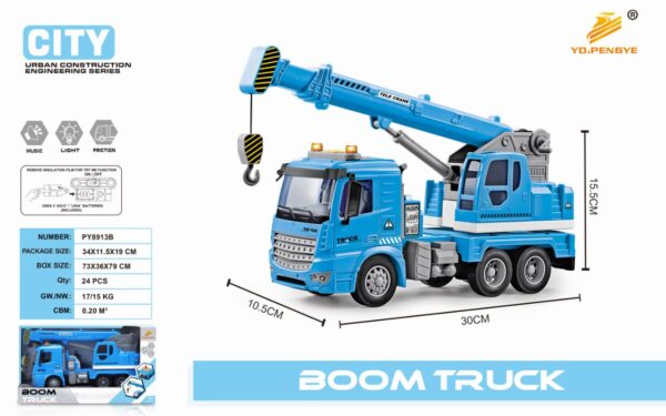 Camion Grue Boom Lumineux