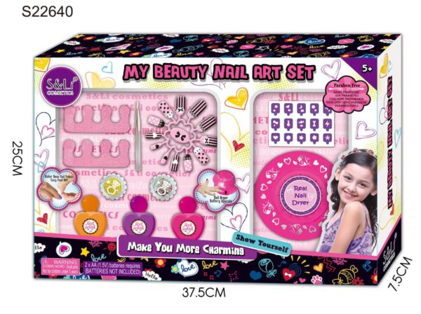 Kit Artistique Ongles Beauté Enfant