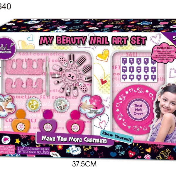 Kit Artistique Ongles Beauté Enfant