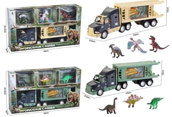 Camion Transporteur de Dinosaures