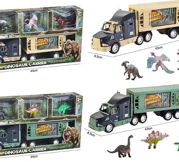 Camion Transporteur de Dinosaures
