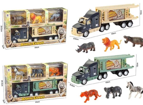 Camion Transporteur d'Animaux Sauvages