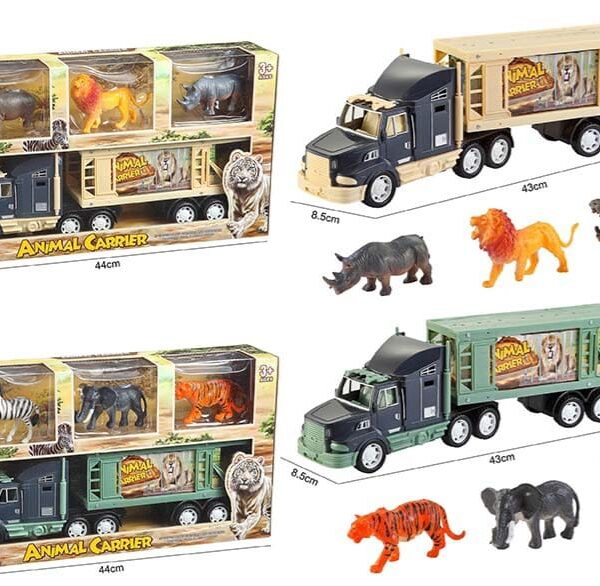 Camion Transporteur d'Animaux Sauvages