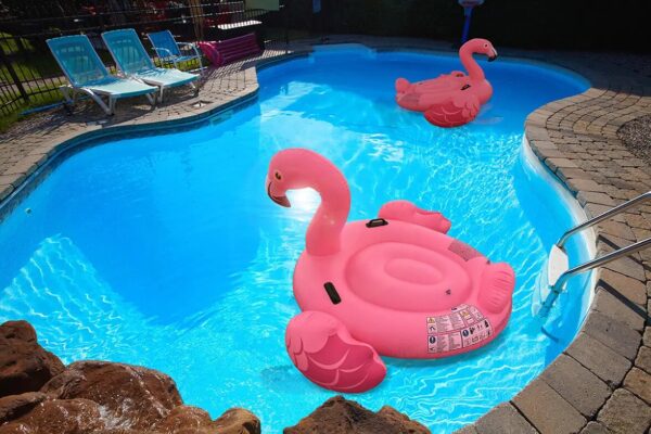 Mega flamant rose Intex 57288 – Image 2