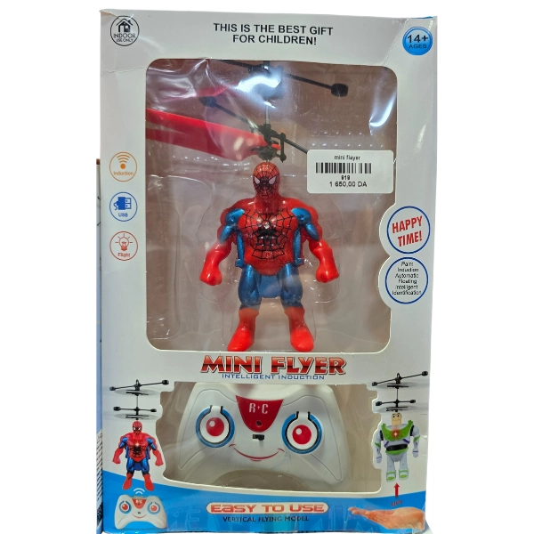 Mini Flyer Spiderman Induction Intelligente