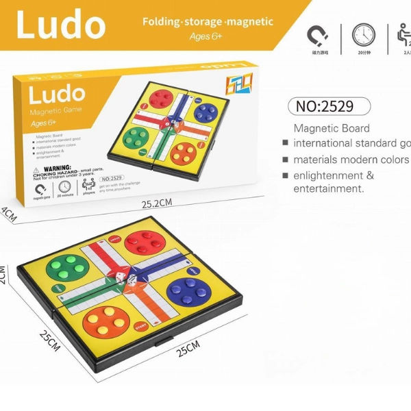 Jeu Magnétique Ludo Familial