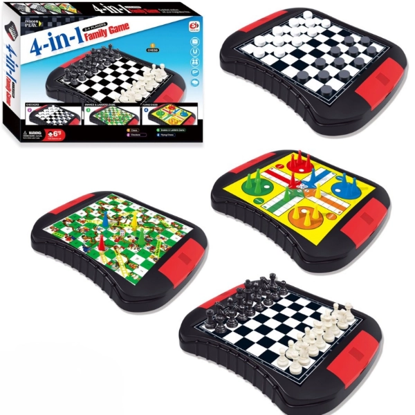 Pack 4 jeux en 1 famille