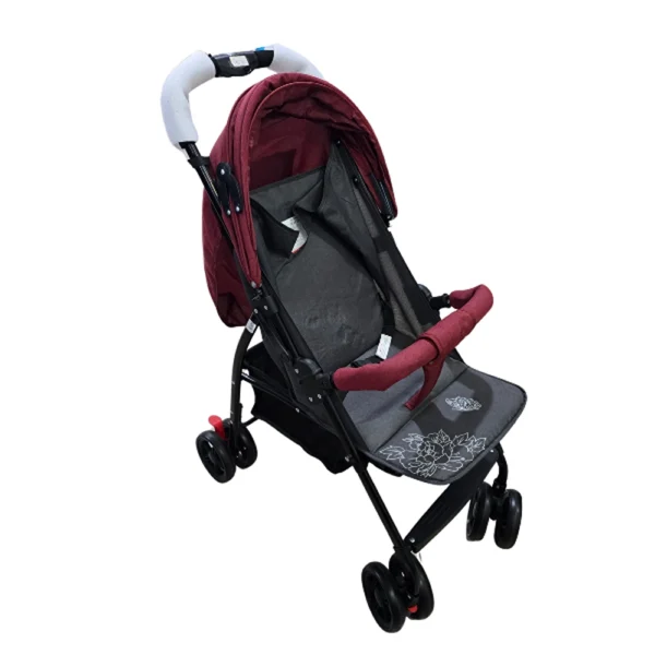 Poussette confortable et sécurisée